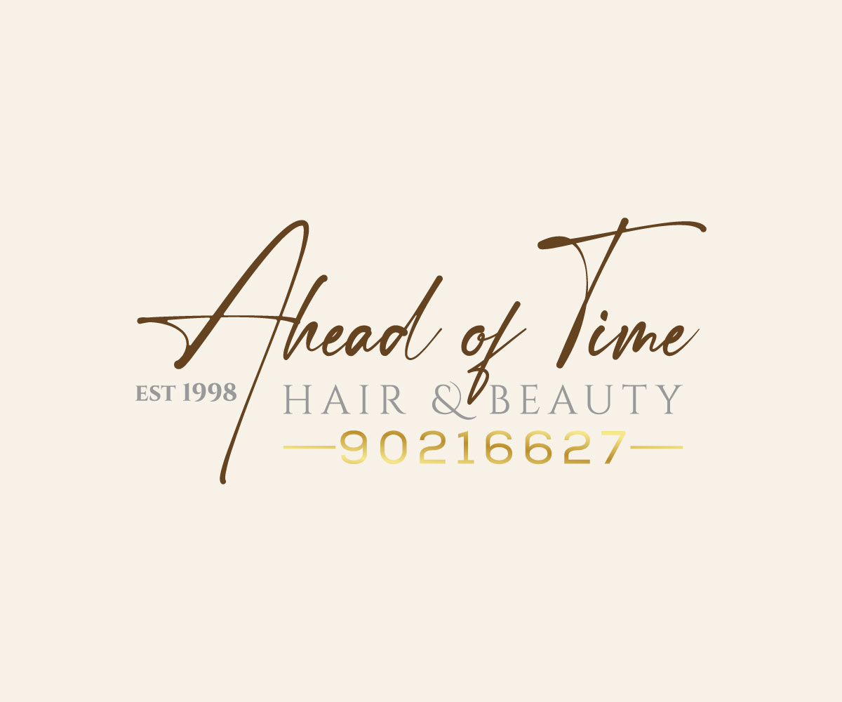 Logo Design by Logo Editing Master for Ahead Of Time Hair and Beauty | Design #36251211