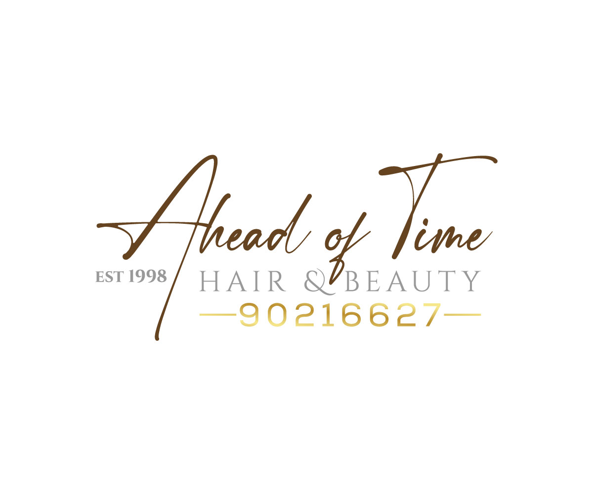 Logo Design by Logo Editing Master for Ahead Of Time Hair and Beauty | Design #36251212