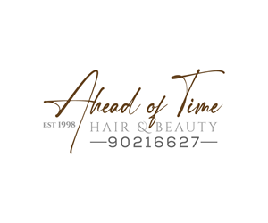 Logo Design by Logo Editing Master for Ahead Of Time Hair and Beauty | Design: #36251213
