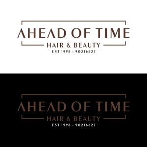 Logo Design by 16surya for Ahead Of Time Hair and Beauty | Design: #36238849