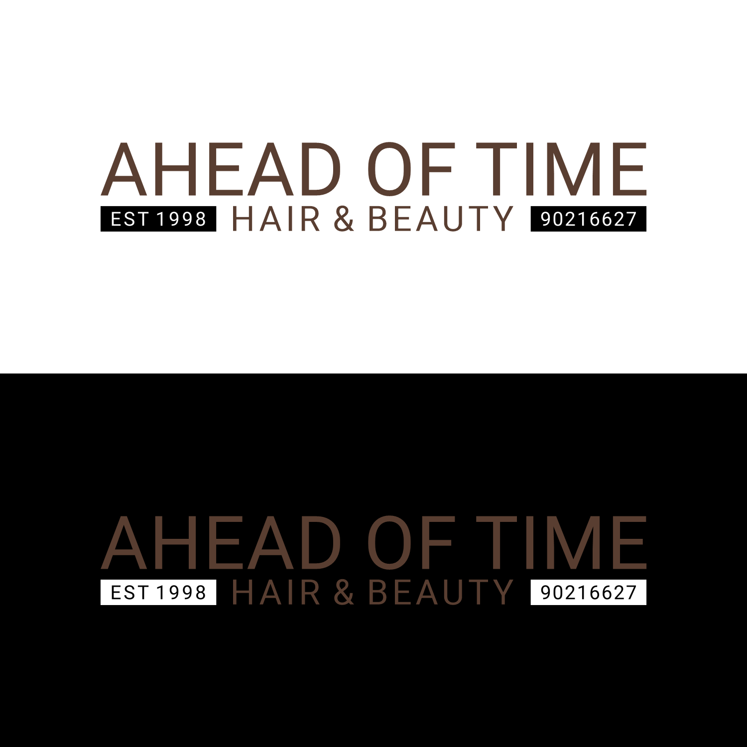 Logo Design by 16surya for Ahead Of Time Hair and Beauty | Design #36238850