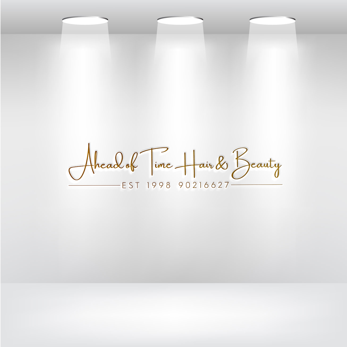 Design de Logo par Designer-Sunji pour Ahead Of Time Hair and Beauty | Design #36236522