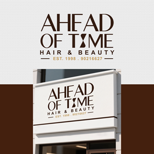 Logo Design by Zulahmad2023 for Ahead Of Time Hair and Beauty | Design: #36272292