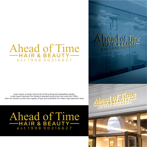 Design de Logo par Abigaill_design pour Ahead Of Time Hair and Beauty | Design : #36237731