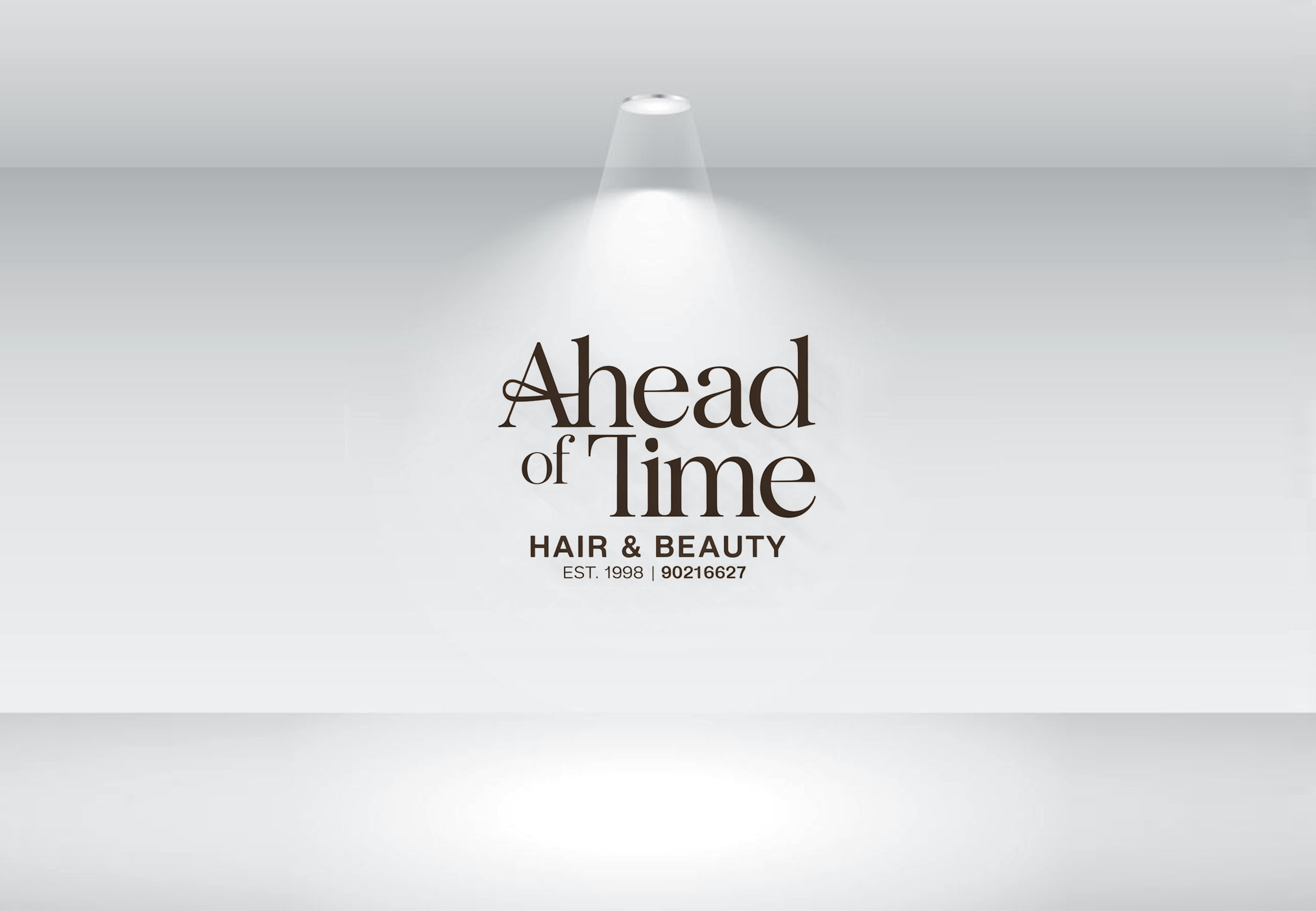Logo Design by Olivia Marie Smith for Ahead Of Time Hair and Beauty | Design #36251815