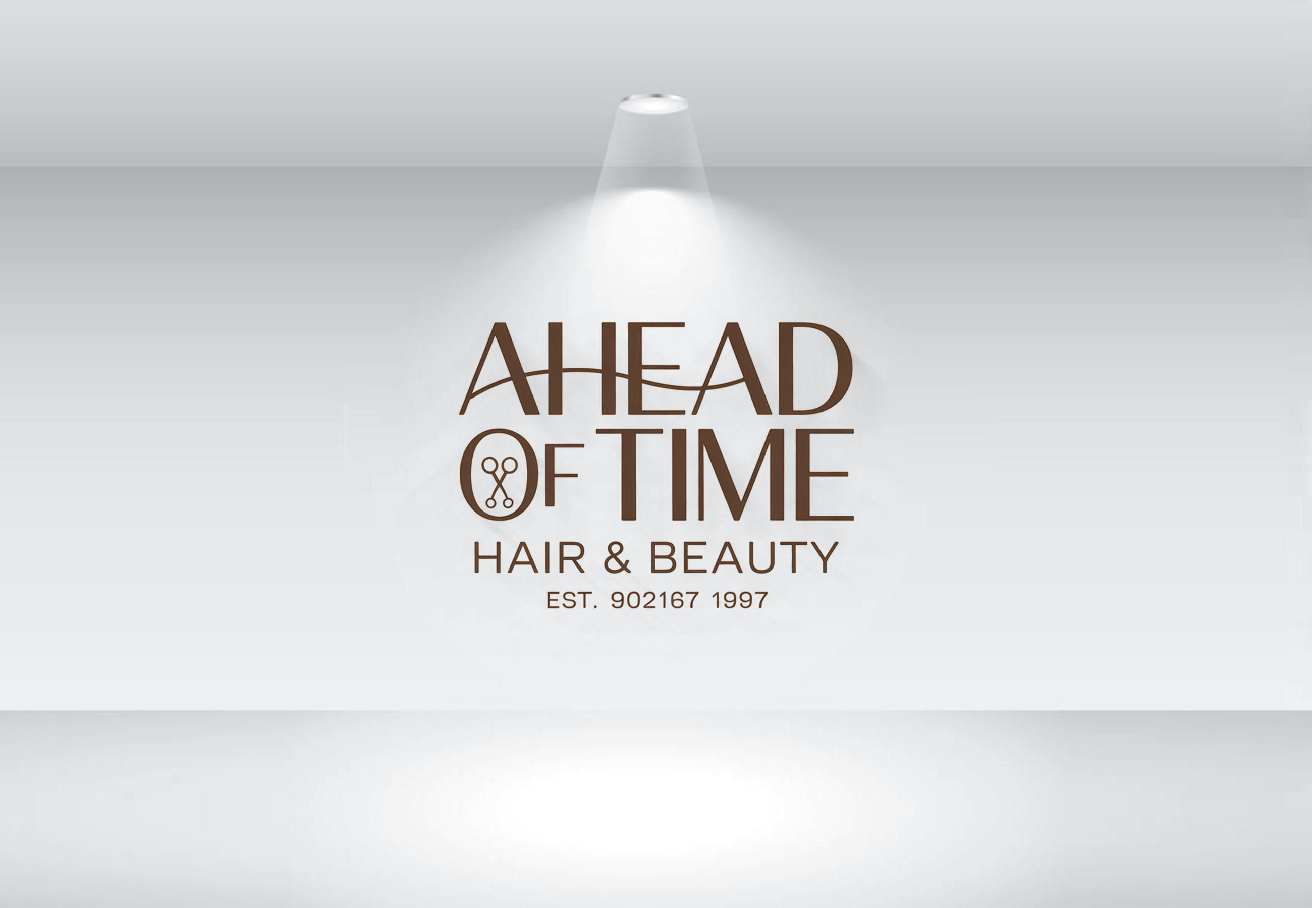 Logo Design by Olivia Marie Smith for Ahead Of Time Hair and Beauty | Design #36251816