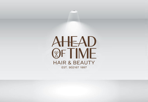 Design de Logo par Olivia Marie Smith pour Ahead Of Time Hair and Beauty | Design : #36251816