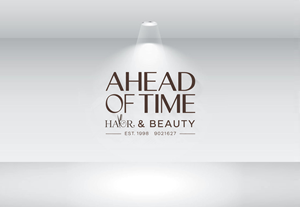 Design de Logo par Olivia Marie Smith pour Ahead Of Time Hair and Beauty | Design : #36251818