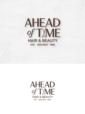 Design de Logo par Majesty Design  pour Ahead Of Time Hair and Beauty | Design : #36251805