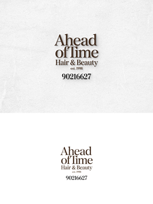 Design de Logo par Majesty Design  pour Ahead Of Time Hair and Beauty | Design : #36251806