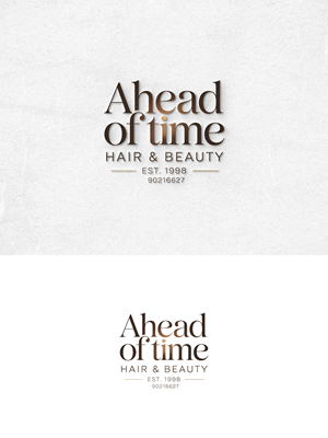 Design de Logo par Majesty Design  pour Ahead Of Time Hair and Beauty | Design : #36251807