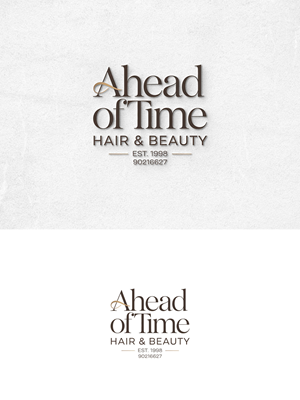 Design de Logo par Majesty Design  pour Ahead Of Time Hair and Beauty | Design : #36251808