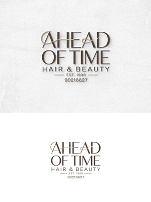 Design de Logo par Majesty Design  pour Ahead Of Time Hair and Beauty | Design : #36251809