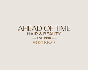 Logo Design by annysultana for Ahead Of Time Hair and Beauty | Design: #36237442