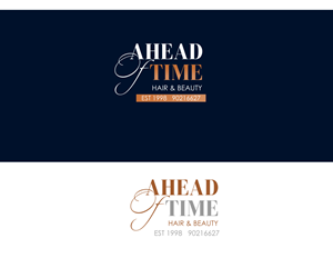 Logo Design by Jyujyuk for Ahead Of Time Hair and Beauty | Design: #36276728