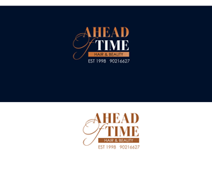 Logo Design by Jyujyuk for Ahead Of Time Hair and Beauty | Design: #36276731