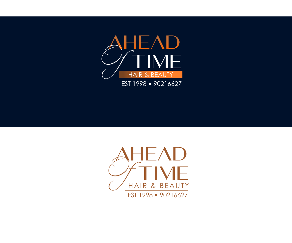 Design de Logo par Jyujyuk pour Ahead Of Time Hair and Beauty | Design #36276733