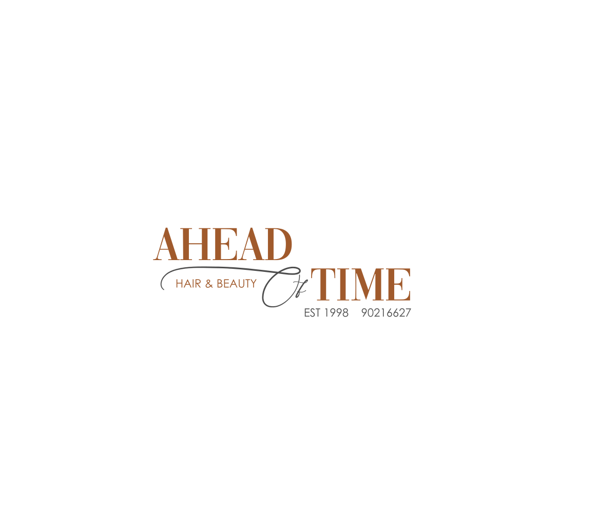 Design de Logo par Jyujyuk pour Ahead Of Time Hair and Beauty | Design #36276910