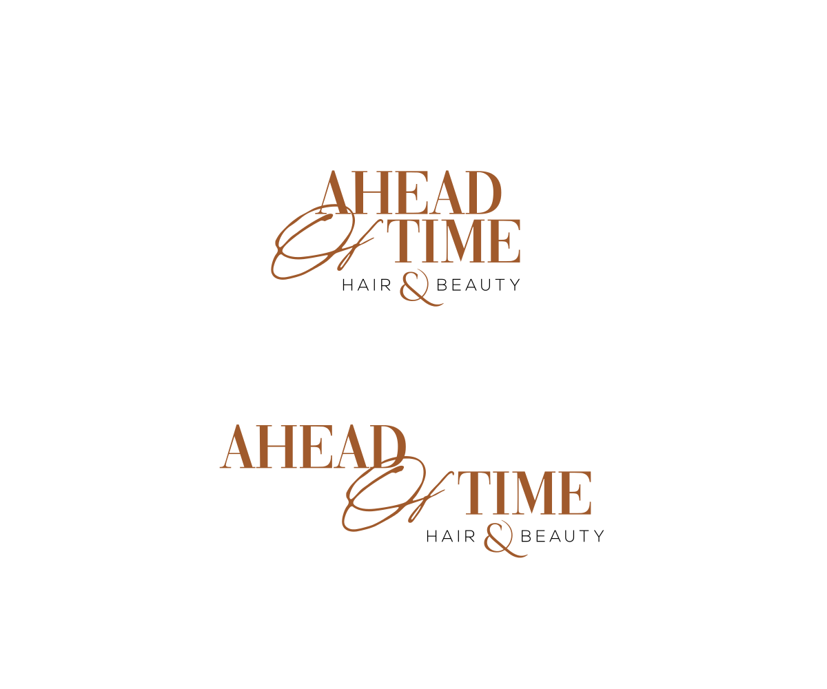Design de Logo par Jyujyuk pour Ahead Of Time Hair and Beauty | Design #36277116