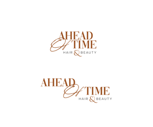 Logo Design by Jyujyuk for Ahead Of Time Hair and Beauty | Design: #36277116