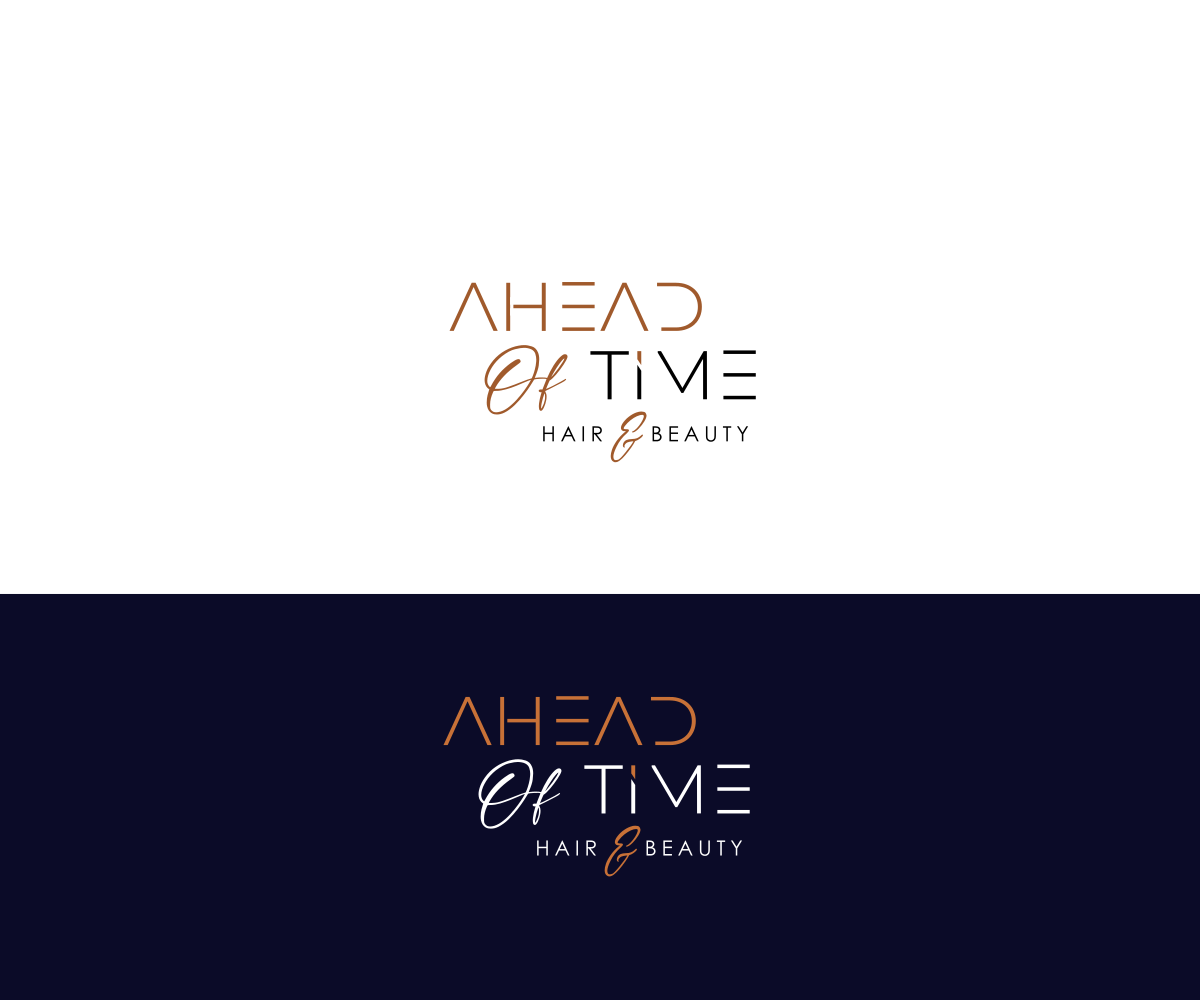 Design de Logo par Jyujyuk pour Ahead Of Time Hair and Beauty | Design #36277286