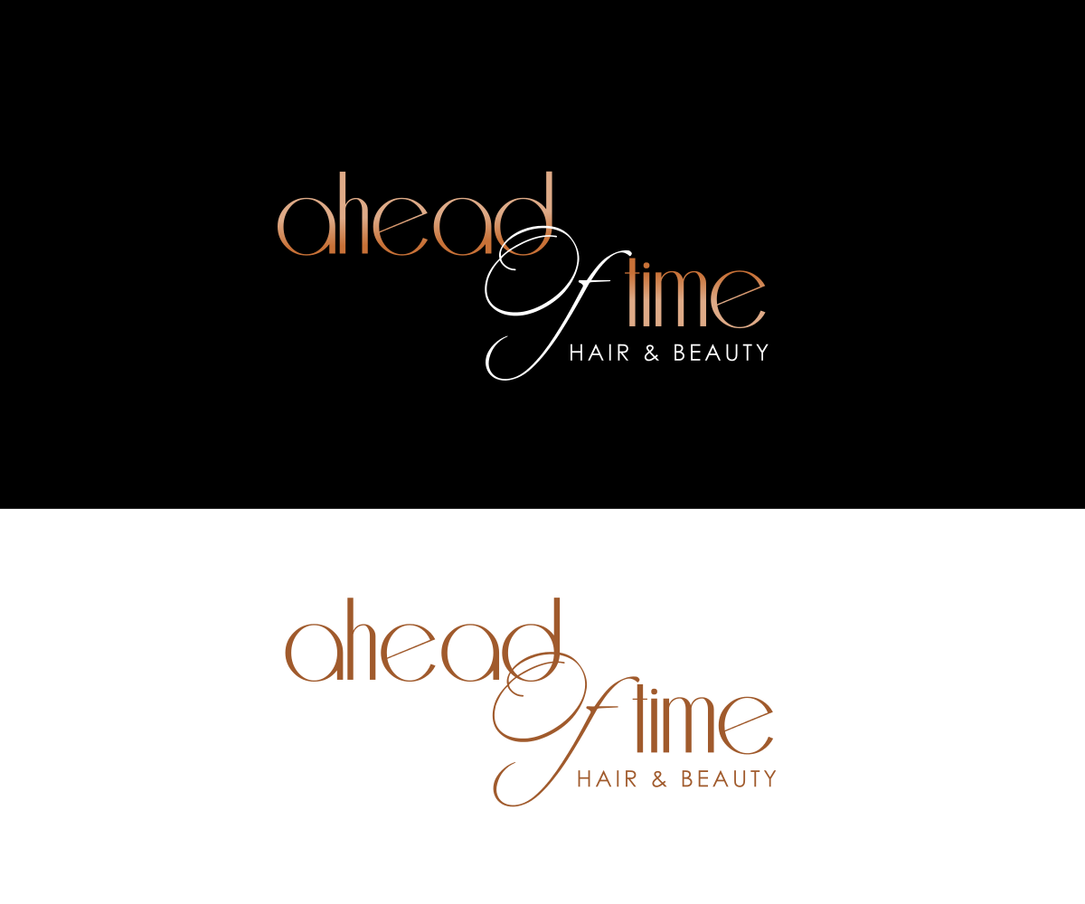 Design de Logo par Jyujyuk pour Ahead Of Time Hair and Beauty | Design #36277409