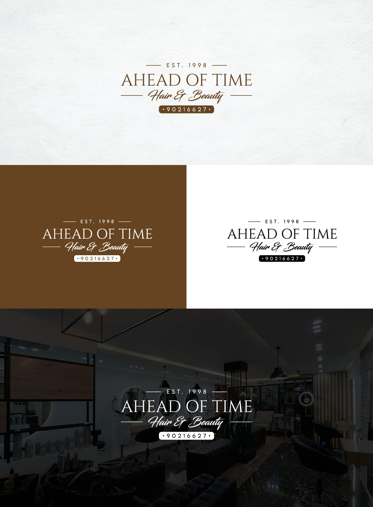 Design de Logo par WB NAG pour Ahead Of Time Hair and Beauty | Design #36240112