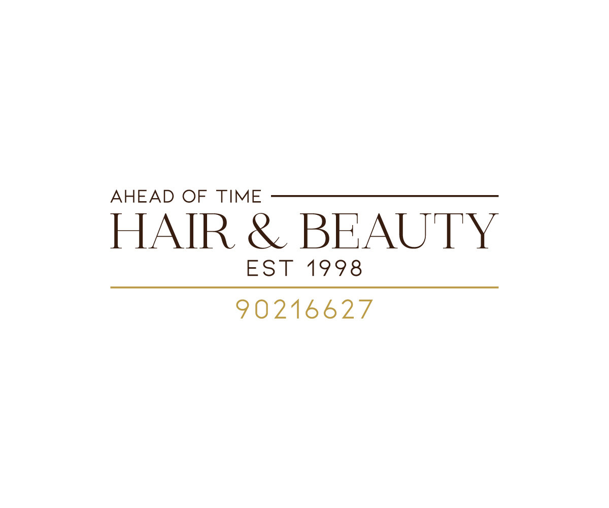 Logo Design by @MKR for Ahead Of Time Hair and Beauty | Design #36243164