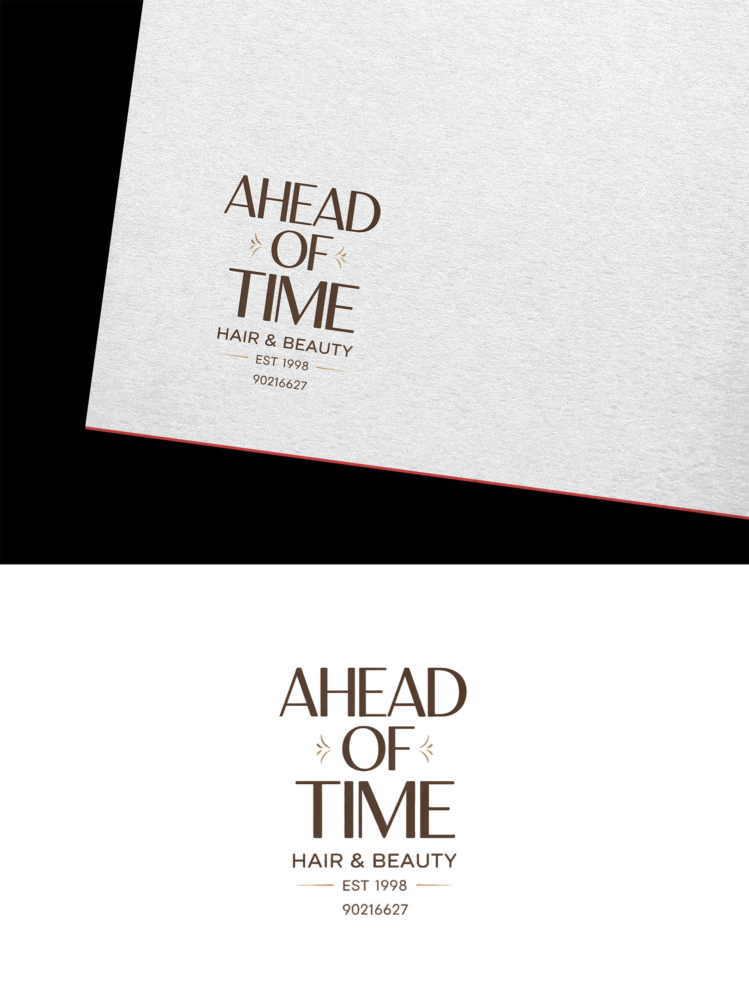 Design de Logo par Being  Designer pour Ahead Of Time Hair and Beauty | Design #36251802