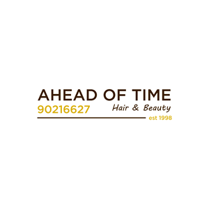 Logo Design by amira90 for Ahead Of Time Hair and Beauty | Design: #36242894