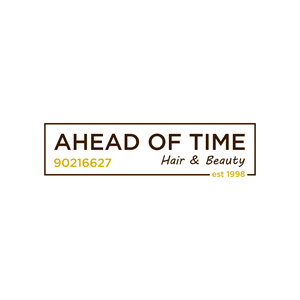 Logo Design by amira90 for Ahead Of Time Hair and Beauty | Design: #36242895