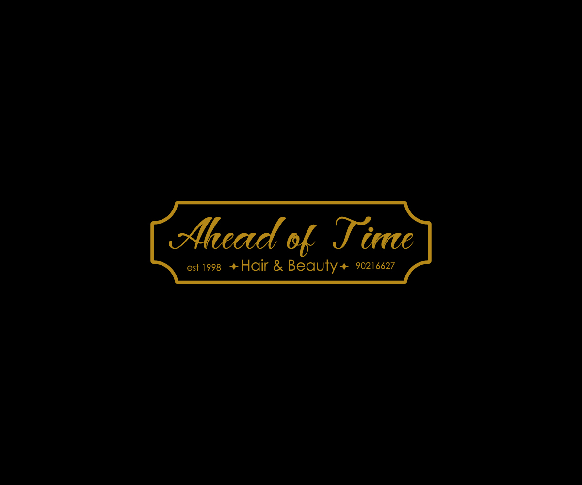 Logo Design by rastf2day for Ahead Of Time Hair and Beauty | Design #36275039