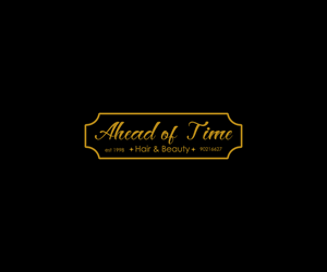 Logo Design by rastf2day for Ahead Of Time Hair and Beauty | Design: #36275039