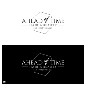 Logo Design by Sujit Banerjee for Ahead Of Time Hair and Beauty | Design: #36241068