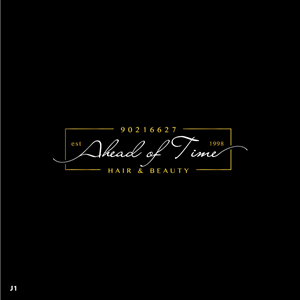 Logo Design by Sujit Banerjee for Ahead Of Time Hair and Beauty | Design: #36241073