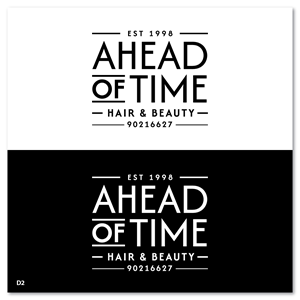 Logo Design by Sujit Banerjee for Ahead Of Time Hair and Beauty | Design: #36241074