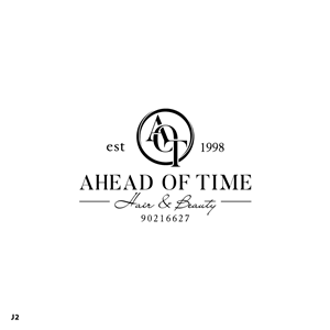Logo Design by Sujit Banerjee for Ahead Of Time Hair and Beauty | Design: #36241075