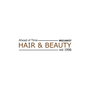 Logo Design by LAXMI DESIGNHUB for Ahead Of Time Hair and Beauty | Design: #36241860