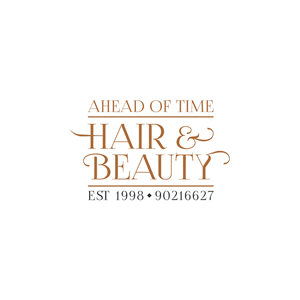 Logo Design by Boink for Ahead Of Time Hair and Beauty | Design: #36274578