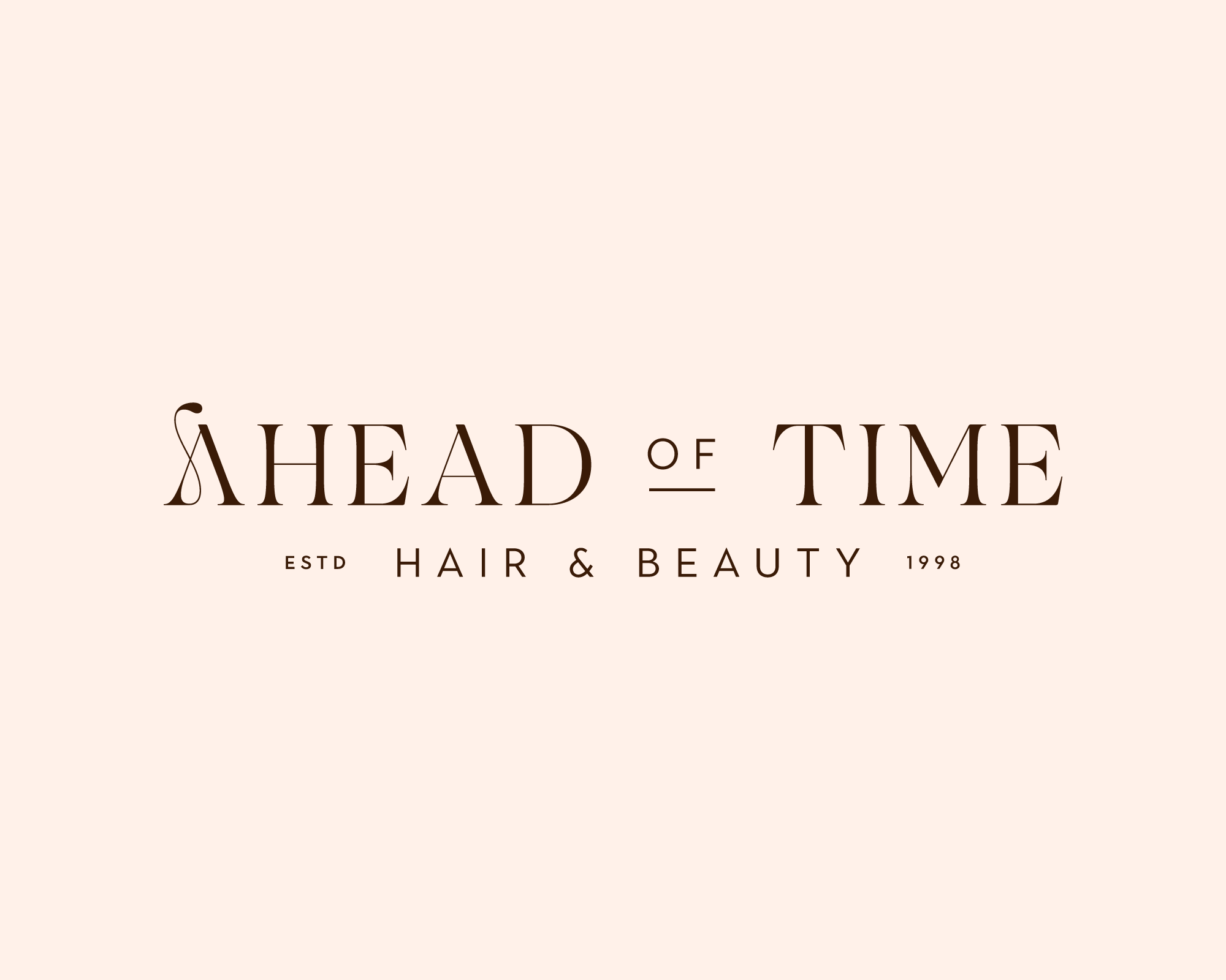 Logo Design by AlexMorisseau for Ahead Of Time Hair and Beauty | Design #36237520