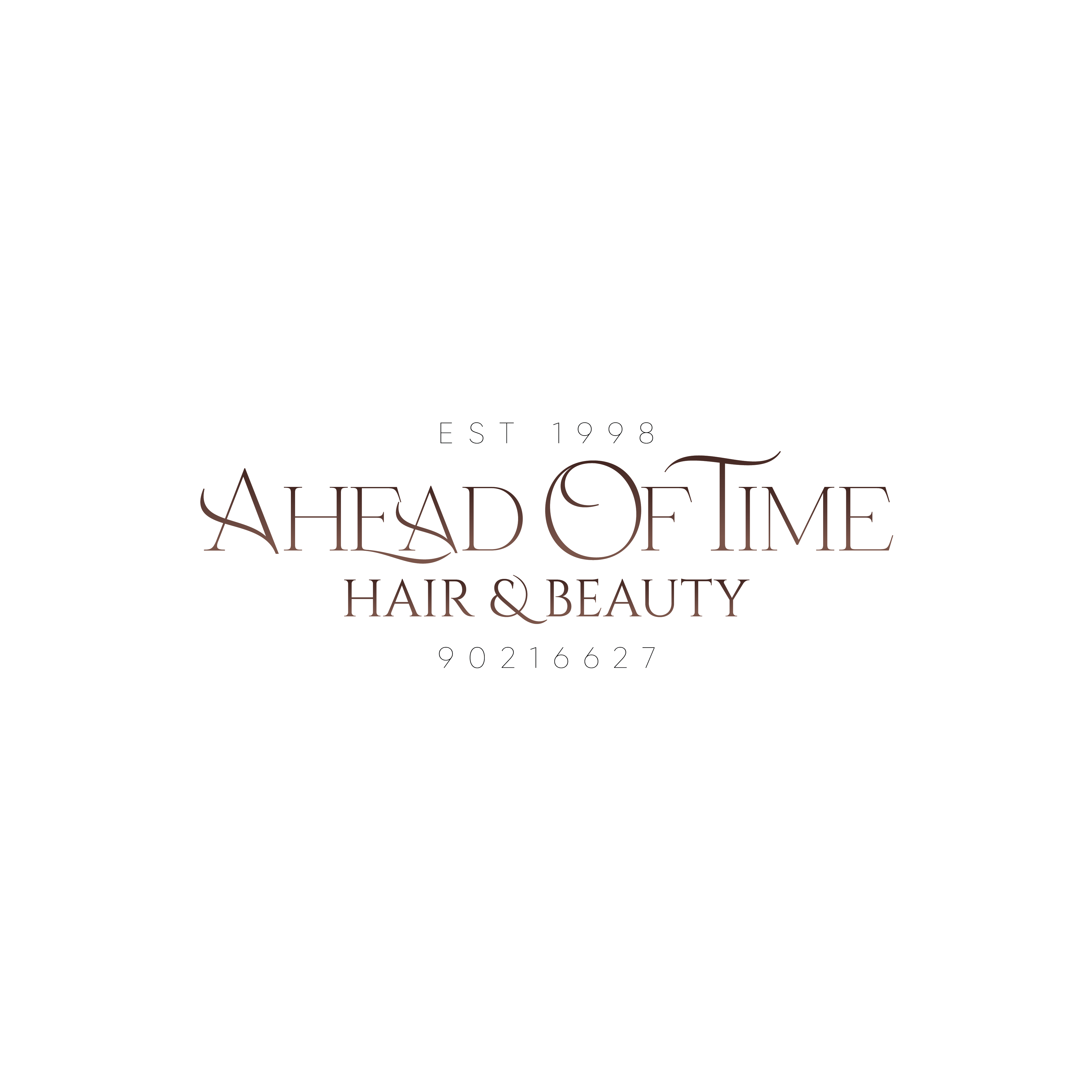 Logo Design by ares_h1 for Ahead Of Time Hair and Beauty | Design #36242672