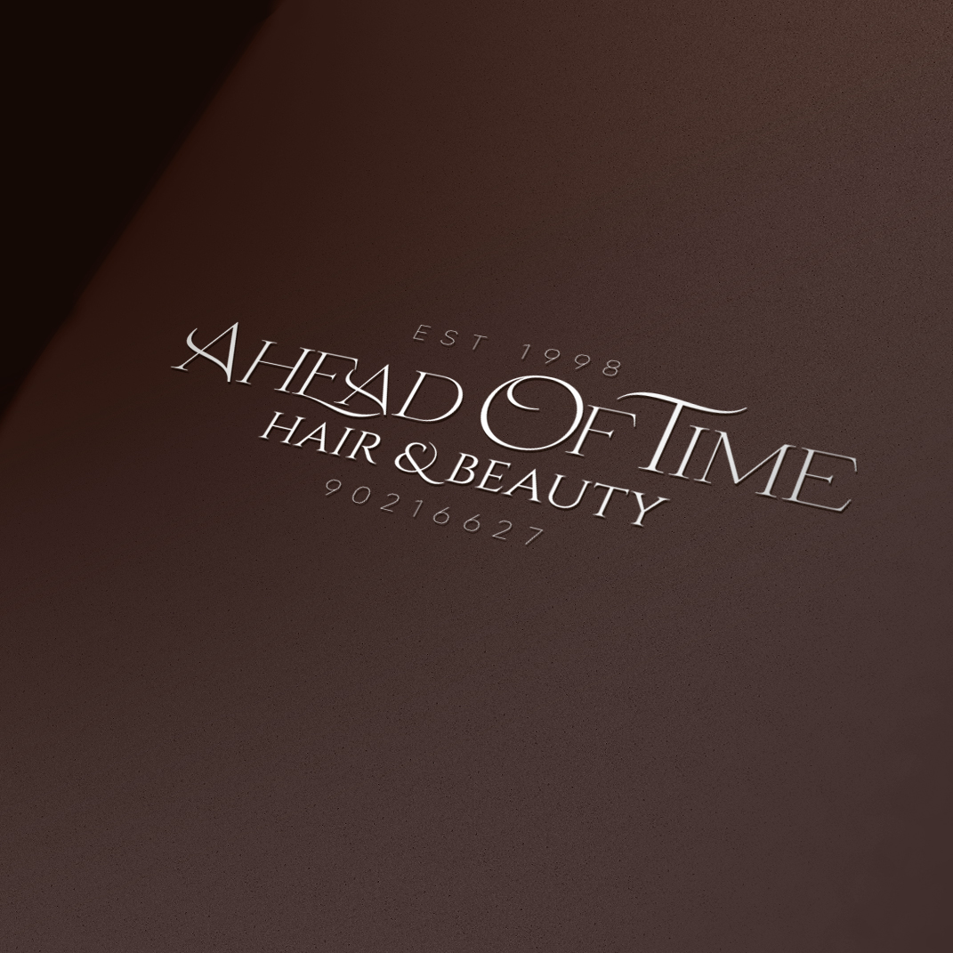 Logo Design by ares_h1 for Ahead Of Time Hair and Beauty | Design #36242673