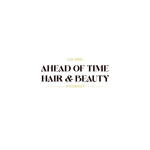 Logo Design by Bushra141 for Ahead Of Time Hair and Beauty | Design: #36265457