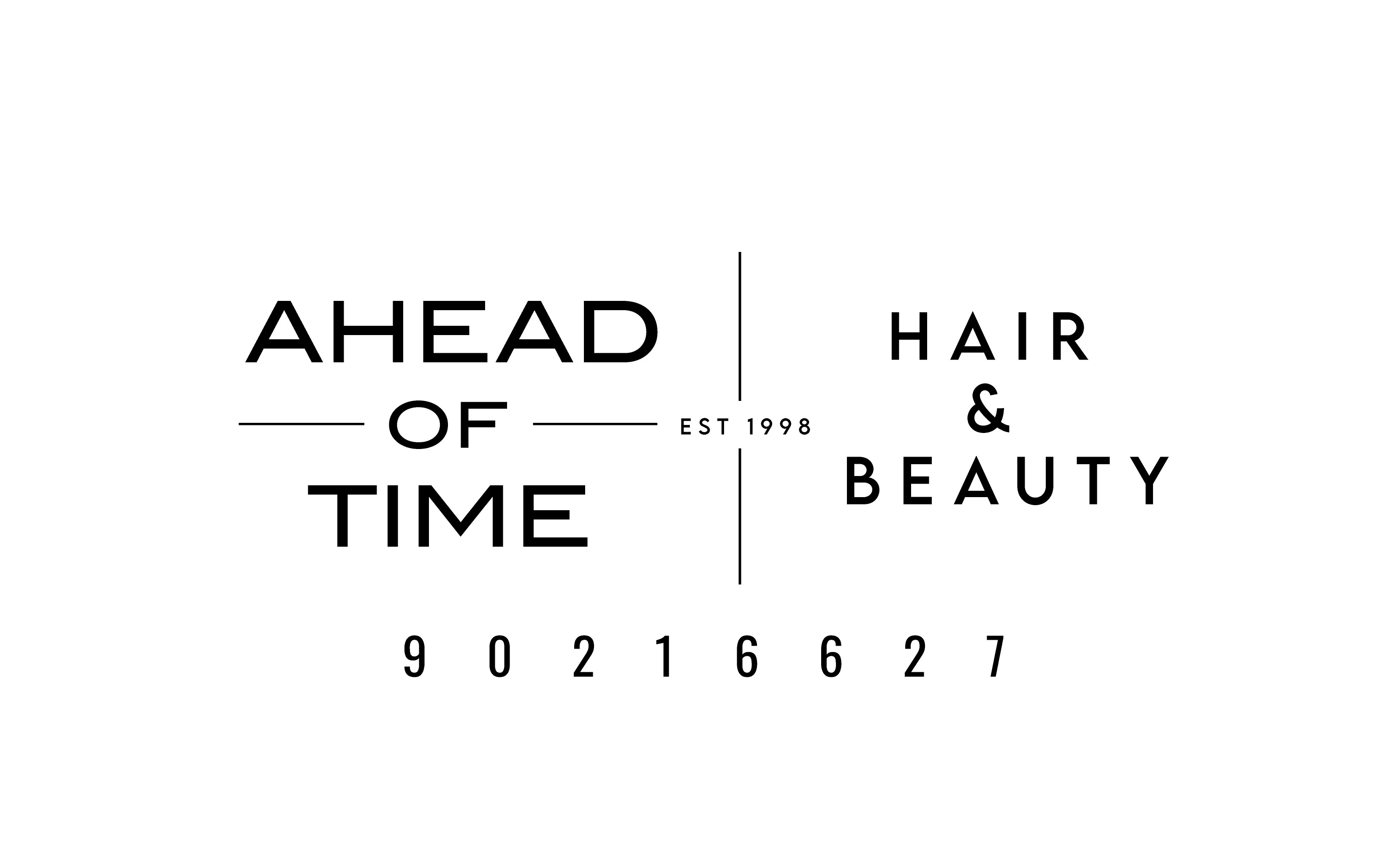 Logo Design by Paras Bali for Ahead Of Time Hair and Beauty | Design #36283319