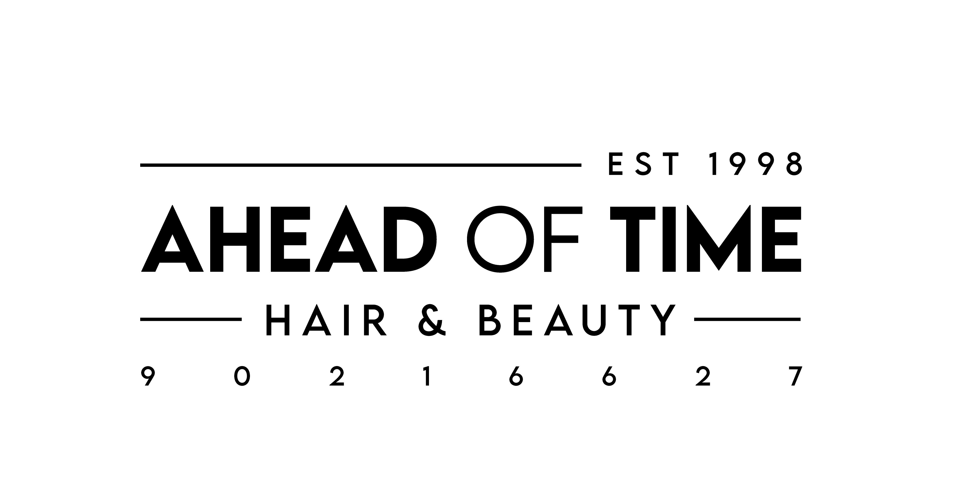 Logo Design by Paras Bali for Ahead Of Time Hair and Beauty | Design #36283607