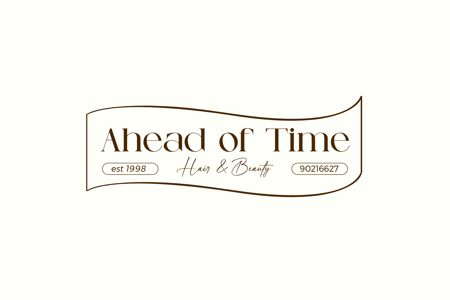 Logo Design by BUNG for Ahead Of Time Hair and Beauty | Design #36267517