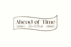 Logo Design by BUNG for Ahead Of Time Hair and Beauty | Design: #36267517