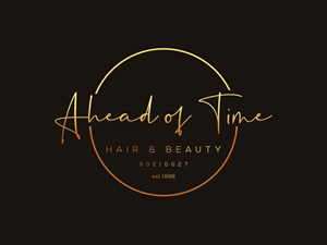 Logo Design by Pro_DesignMaster for Ahead Of Time Hair and Beauty | Design: #36251756