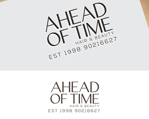 Design de Logo par Fürstenberg design pour Ahead Of Time Hair and Beauty | Design : #36246489