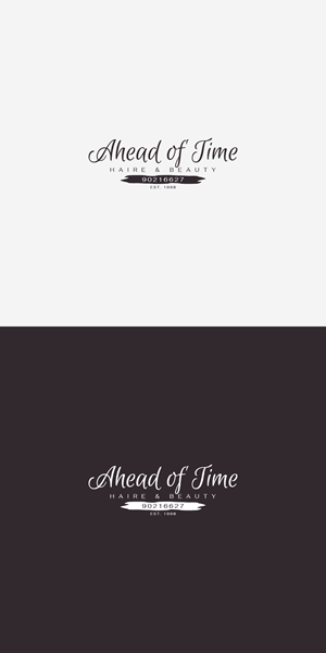Logo Design by SamiddhaH for Ahead Of Time Hair and Beauty | Design: #36275546